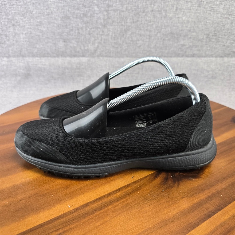 SafeTstep Comfort Black Slip Resistant Work Pumps Shoes Women's Size 9.5 - Picture 15 of 15